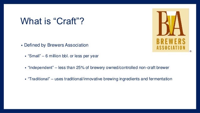 Analyzing The Craft Beer Industry