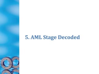 5. AML Stage Decoded
 