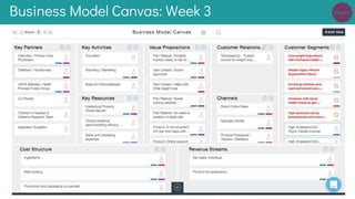 Business Model Canvas: Week 3
 
