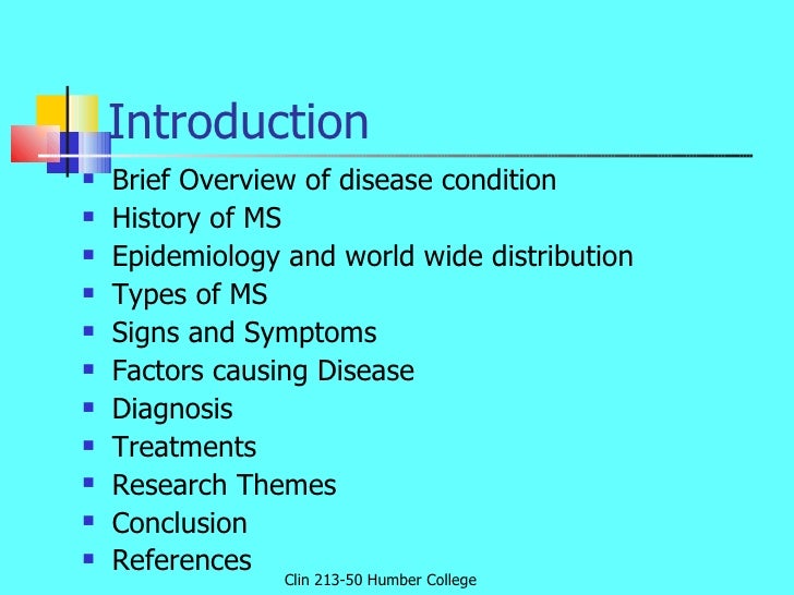 Multiple Sclerosis Multiple Sclerosis