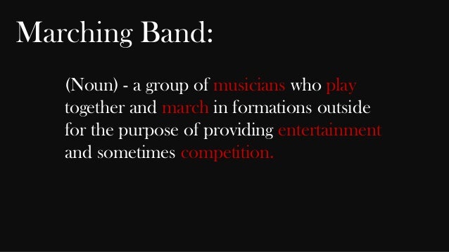 Marching Band Pit Section Rough Draft