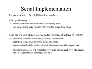 Exploring Parallel Merging In GPU Based Systems Using CUDA C. | PPTX