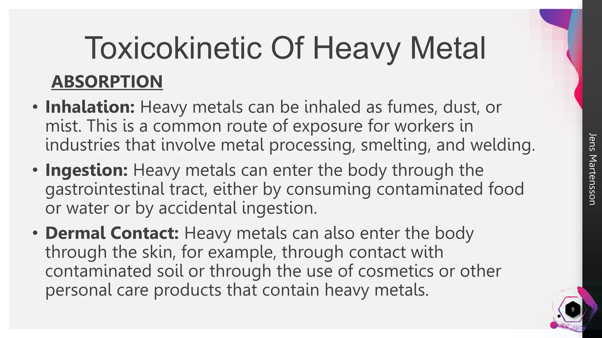 Risk assessment of heavy metals ..pptx