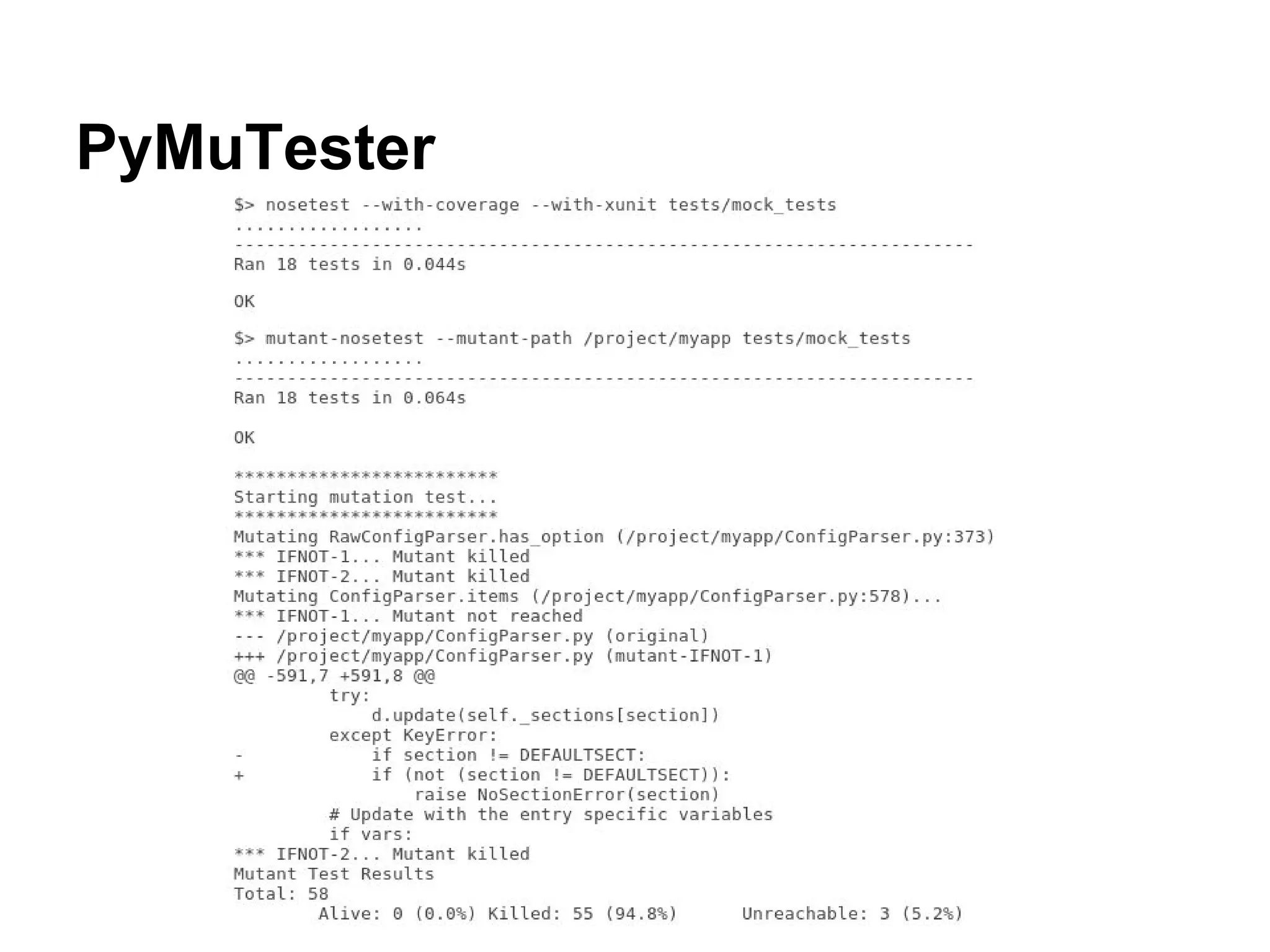 PyMuTester 