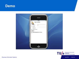 Demo




/ Business Information Systems   July 2010   PAGE 30
 