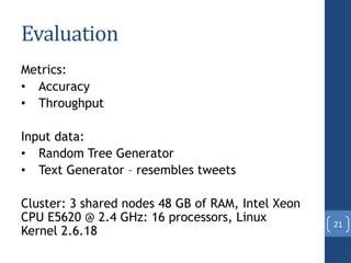 Distributed Decision Tree Learning for Mining Big Data Streams | PPT