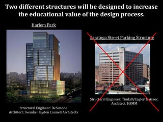 Harlem Park Building Design Project