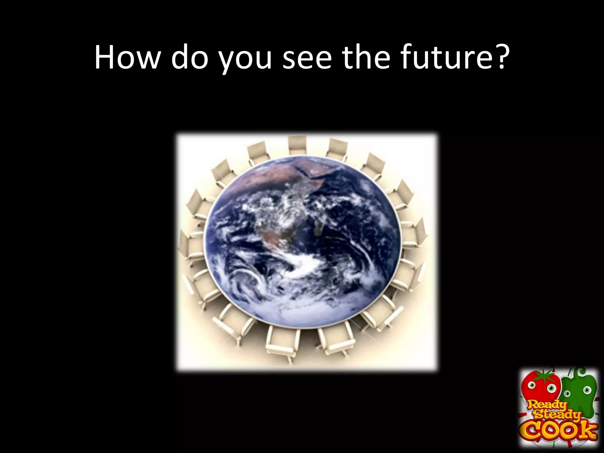How do you see the future? 