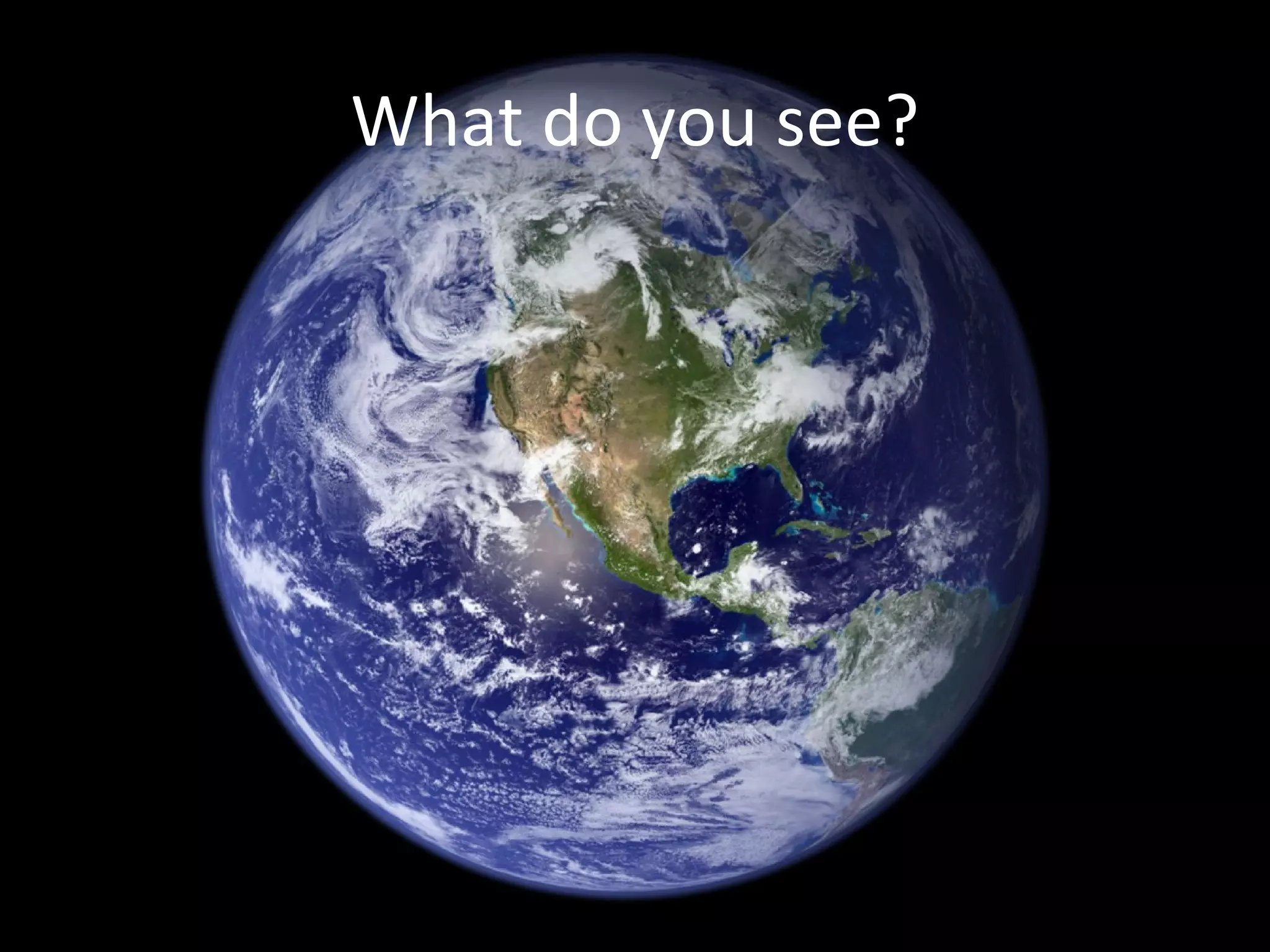What do you see? 