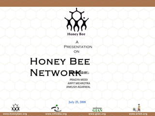 Honey bee network | PPT