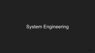 System Engineering
23
 