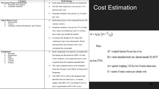 49
Cost Estimation
 