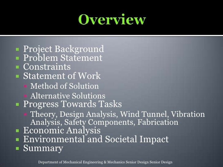 Mechanical Engineer Senior Design Wind Tunnel Mechanical Engineer Senior Design Wind Tunnel