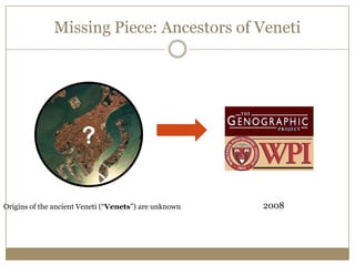 Genographic Project5 year contract