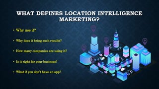 ANALYTICS IN TELECOM AND LOCATION BASED INTELLIGENCE MARKETING | PPTX