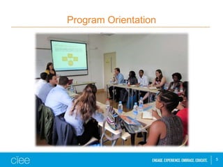 Program Orientation
5
 