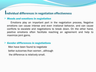 CONFLICTS & NEGOTIATIONS IN ORGANIZATIONS | PPT