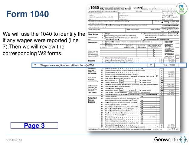 self employed borrower case study part i completing the form 91 wit self employment form