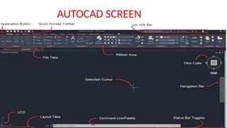 AUTOCAD SCREEN
 