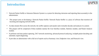 Comprehensive Network Packet Sniffer for Real-Time Traffic Monitoring ...
