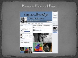 Business Facebook Page 
 