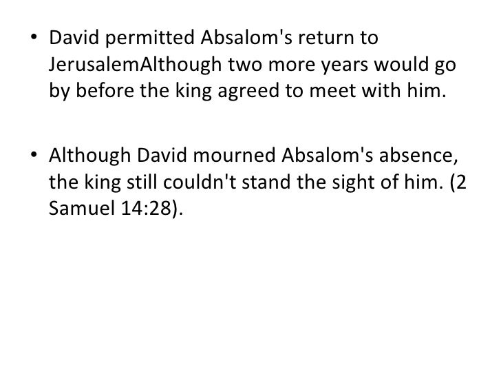 absalom absalom analysis