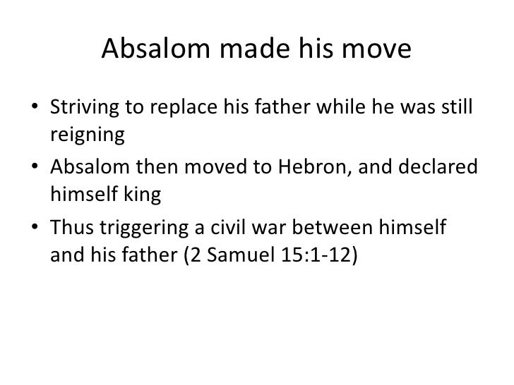 absalom absalom analysis