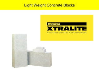 Light Weight Concrete Blocks 