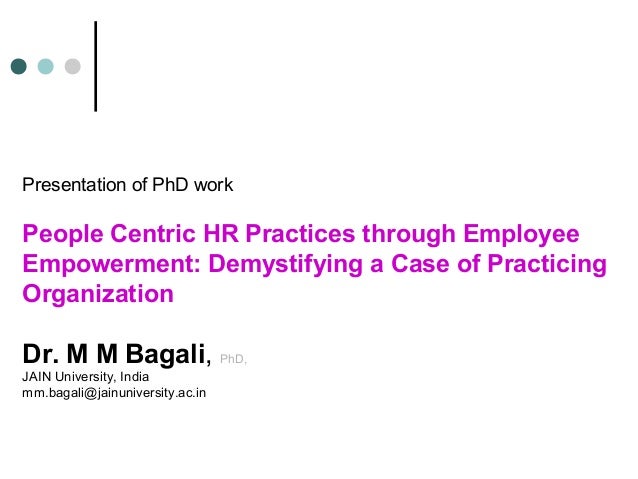Phd thesis on hrm practices