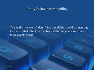 Final presentation of tools and techniques of structure analysis ...