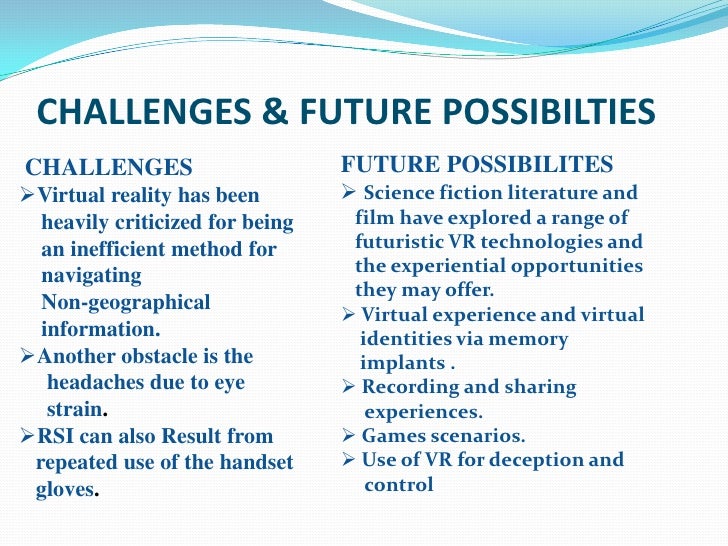 essay on benefits and dangers of virtual reality Essay on benefits and dangers of virtual reality virtual reality may seem like the latest trend in the it world, but its implications go beyond and extend to so many. essay on benefits and dangers of virtual reality Essay on benefits and dangers of virtual reality virtual reality may seem like the latest trend in the it world, but its implications go beyond and extend to so many.