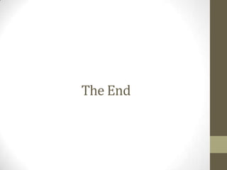 The End

 