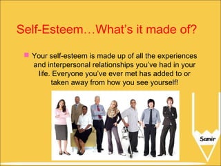 Self Esteem's explaination with pictures | PPT