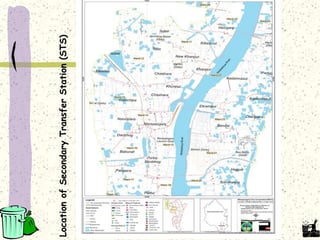 Location
of
Secondary
Transfer
Station
(STS)
 