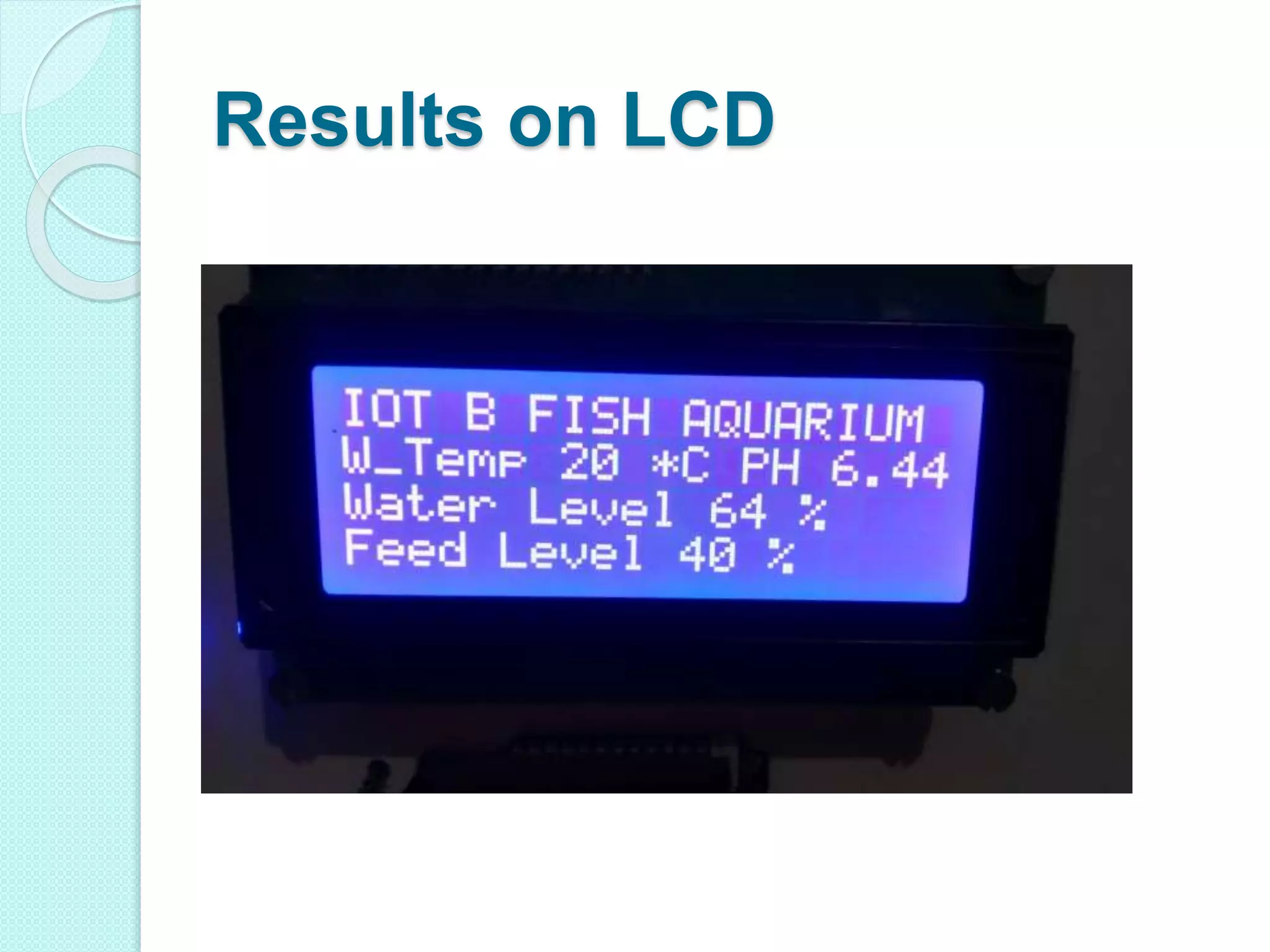 Results on LCD
 
