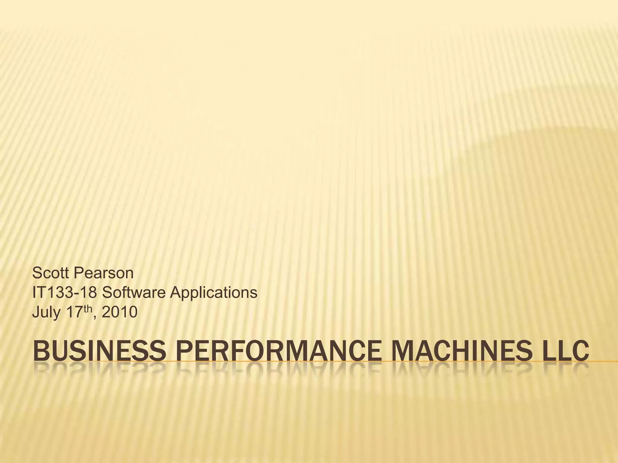 Final presentation pearson | PPT