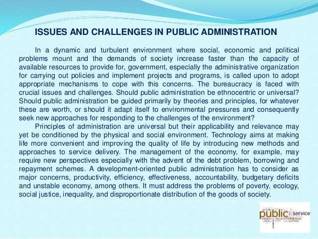 public administration topics for research