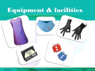Equipment & facilities
12/17/17 Isfahan University of Medical Sciences 22
 