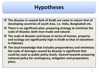 13Figure 7 shows that vulnerability is related to level of preparedness for any disaster. Community are found less sustainable when they are poor to social and economic impact.