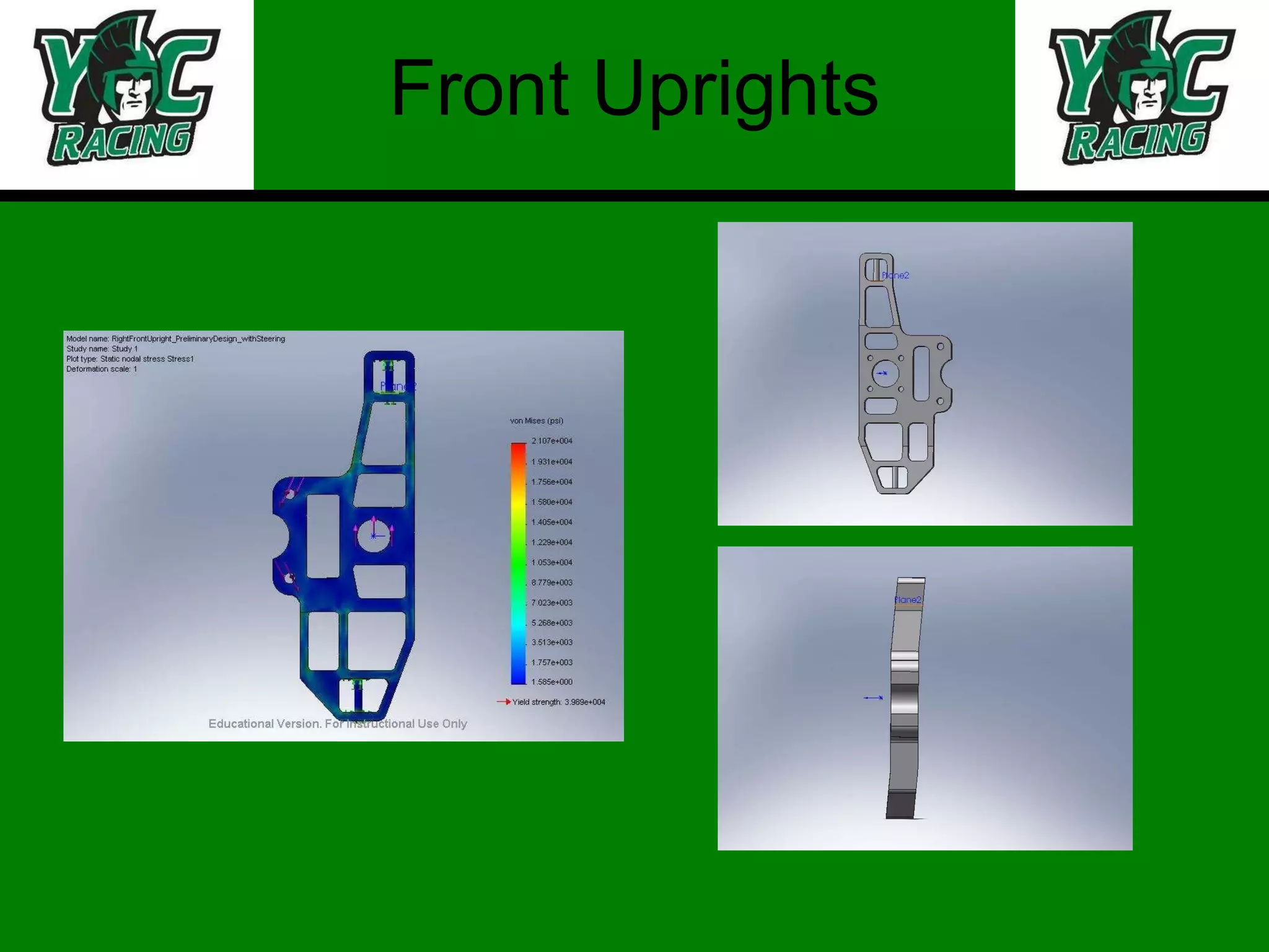 Front Uprights 