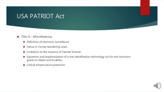 the constitutional nature of the usa patriot act Usa patriot act news find breaking news, commentary, and archival information about usa patriot act from the latimes. the constitutional nature of the usa patriot act Usa patriot act news find breaking news, commentary, and archival information about usa patriot act from the latimes.