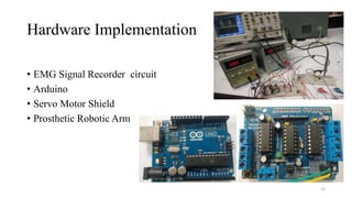 Senior Project Student's Presentation on Design of EMG Signal Recording ...
