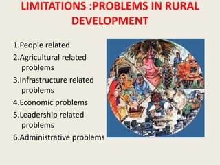Rural development (In India) | PPTX