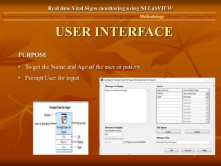 Ni.com Monitoring Real time Vital Signs Monitorong Using NI LabVIEW | PPTX
