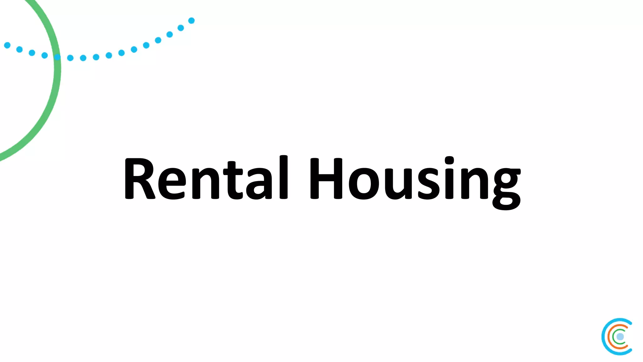 Rental Housing
 