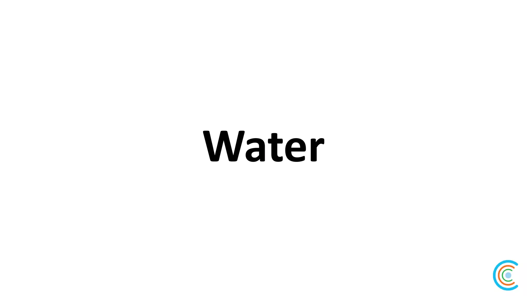 Water
 