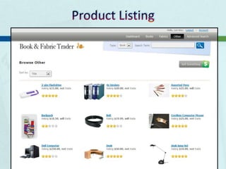 Product Listing 