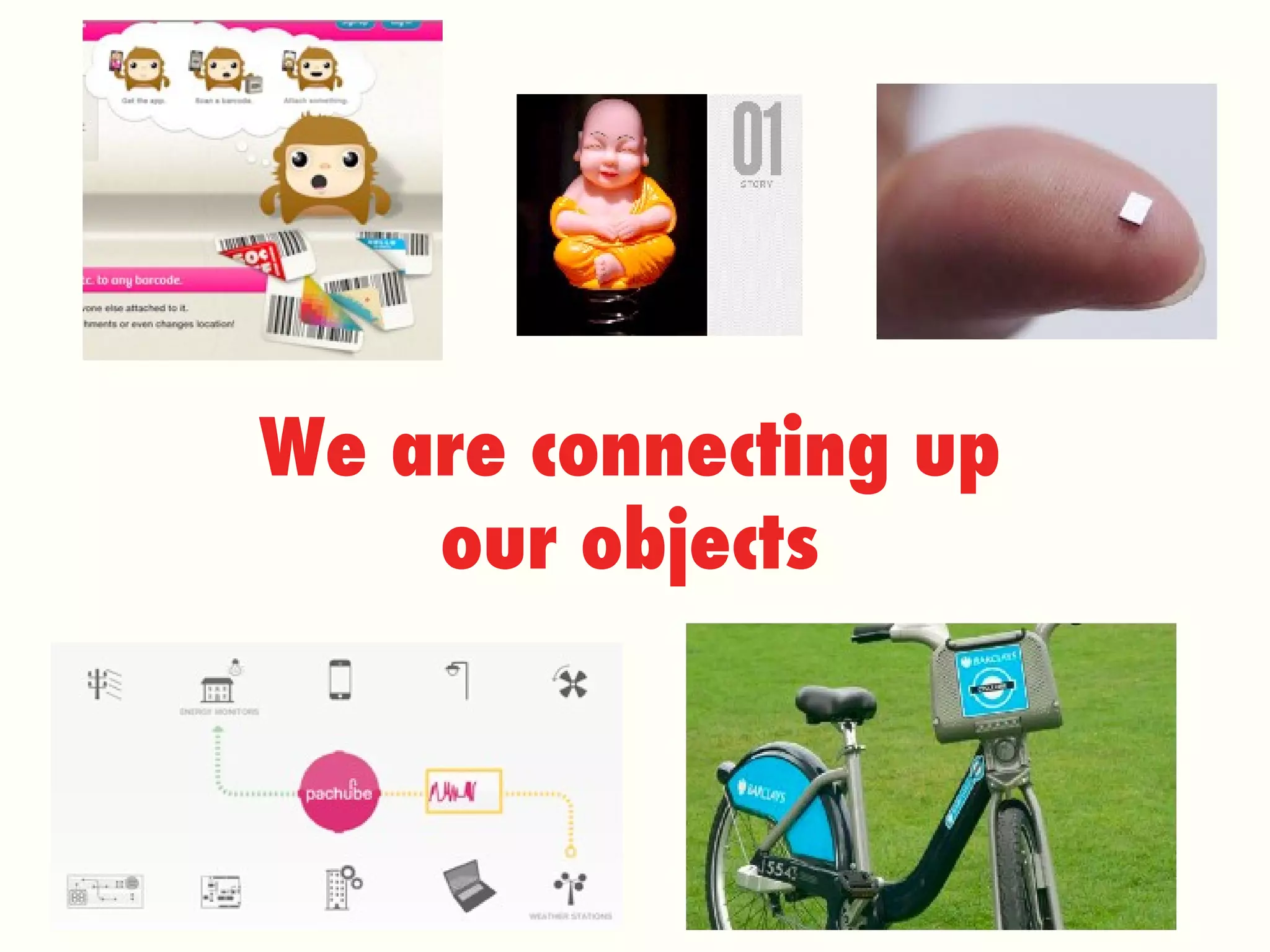 We are connecting up our objects 