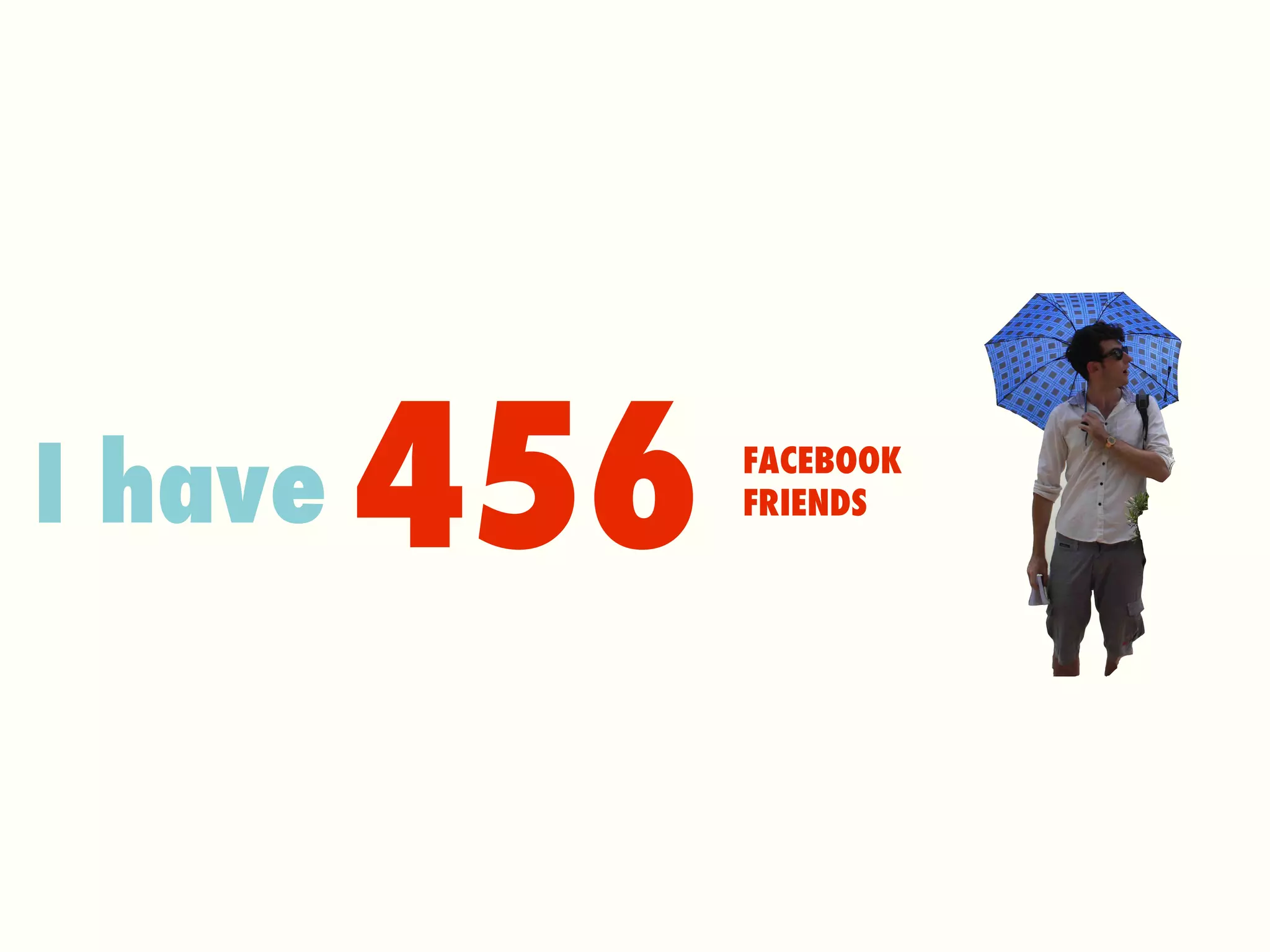 I have  456 FACEBOOK FRIENDS 