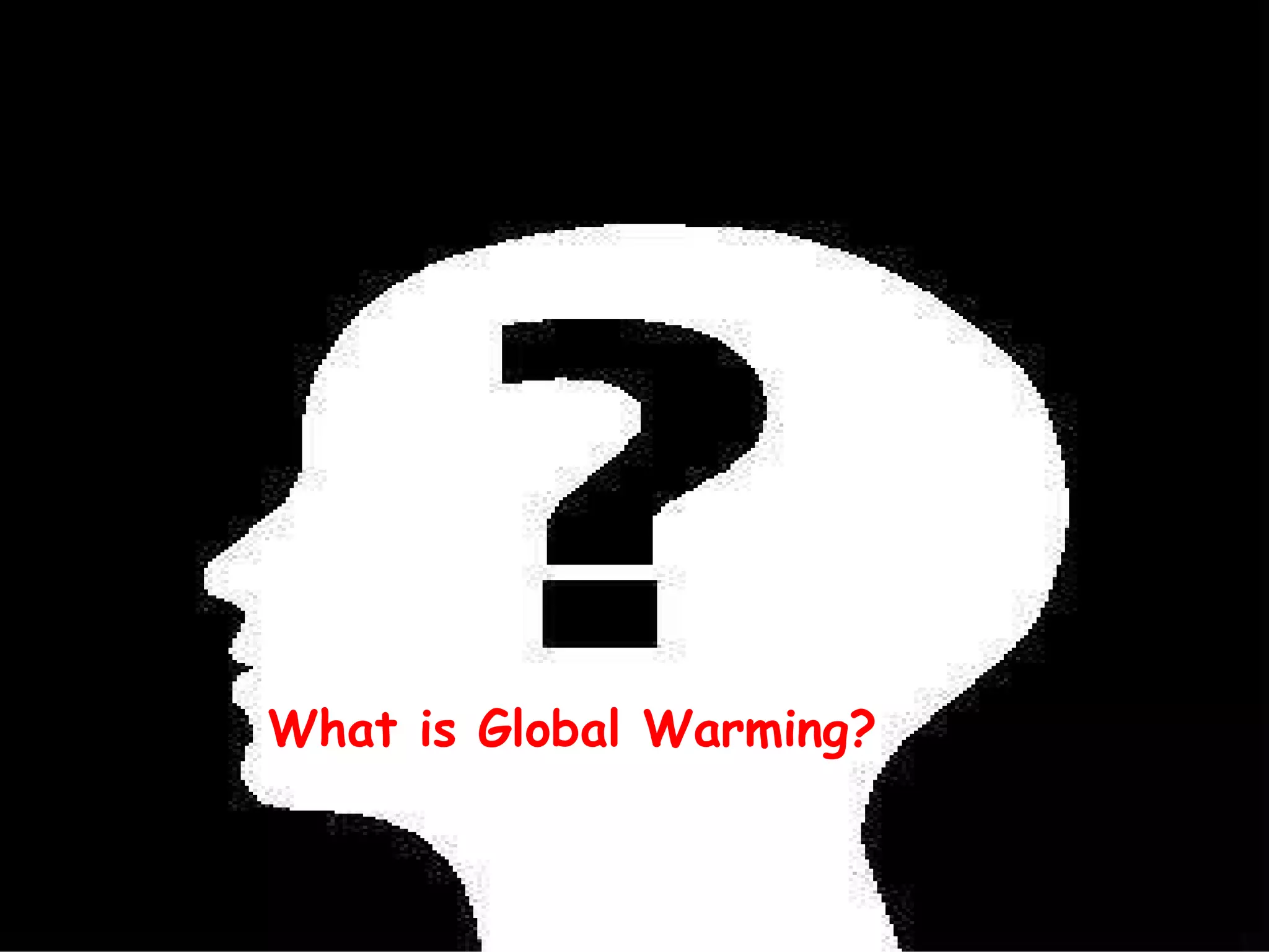 What is Global Warming? 